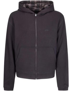 Arte' Reversible Fleece Jacket - Grey