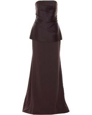 Solace London Alia Maxi Dress - Purple