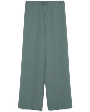 Dries Van Noten Drawstring Straight-Leg Trousers - Green
