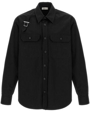 McQueen Cotton Shirt - Black