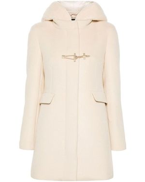 Fay Padded Wool-Cashmere Toggle Jacket - Natural