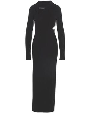 Versace Maxi Dresses - Black