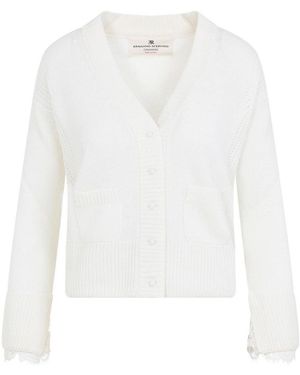 Ermanno Scervino Cardigan - White