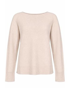 Alpha Studio Pull Col Bateau - Neutre
