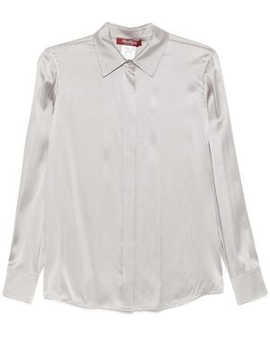Max Mara Long-Sleeve Shirt - White