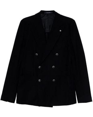 Tagliatore 'Montecarlo Jersey' Jacket - Black