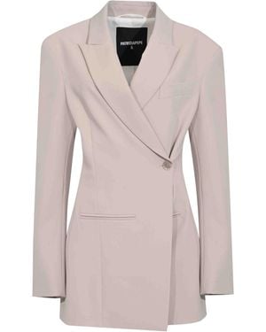 Patrizia Pepe Wrap Blazer - Pink