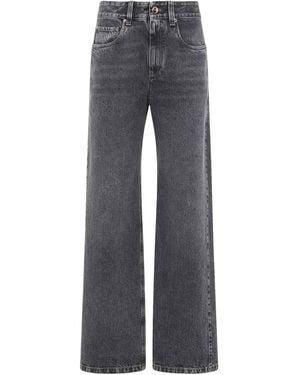 Brunello Cucinelli Cotton Jeans - Grey