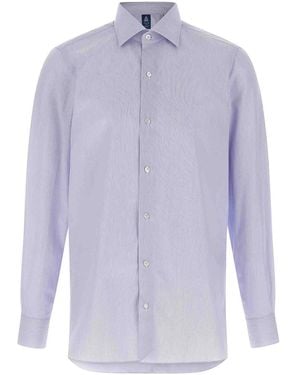Finamore 1925 Luigi Shirt - Purple