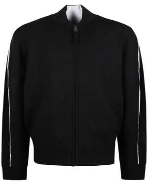 Givenchy Couture Seam Zipped Cardigan - Black
