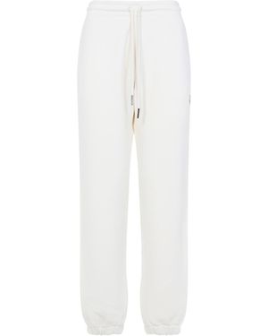 Moncler Cotton Track Trousers - White