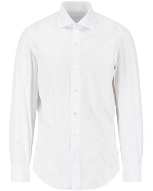 Finamore 1925 Cotton Shirt - White