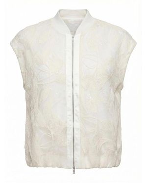 Peserico Gilet - White