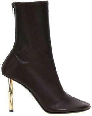 Lanvin 'Sequence' Ankle Boots - Black
