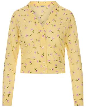Jil Sander Cardigan - Yellow