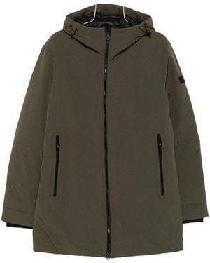 Peuterey Coat With Zip - Green