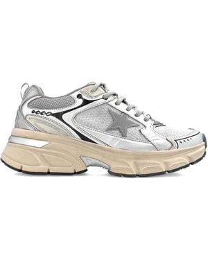 Golden Goose "Lightstar" Sports Shoes - White