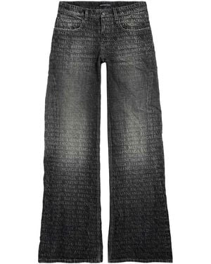 Balenciaga Pantalón Casual - Gris