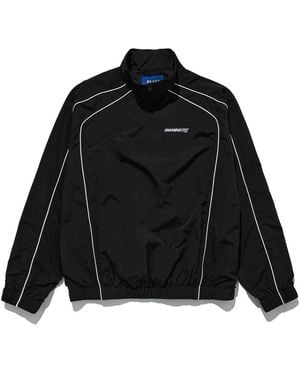 AWAKE NY Quarter Zip Track Jacket - Black