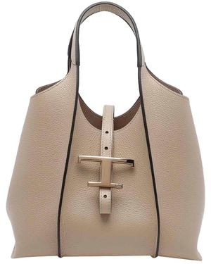 Tod's Mini Borsa Shopping T-Timeless - Neutro