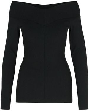 Stella McCartney Viscose Blend Top - Black
