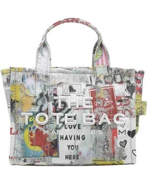Marc Jacobs The Pop America Medium Tote Bag - White