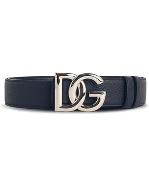 Dolce & Gabbana Dg' Logo Belt - White