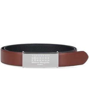 Maison Margiela Reversible Belt - White