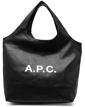 A.P.C. Ninon Tote Bag - Black