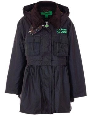 Barbour Rustic Wax Jacket - Blue