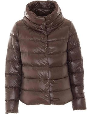 Herno Fondant Light Down Jacket - Brown