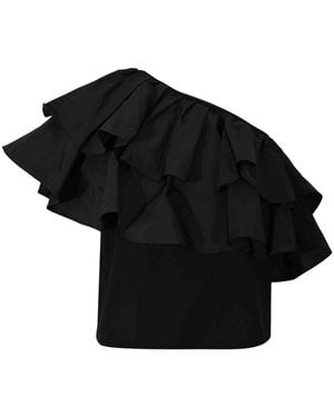 Max Mara Mseorca Couture Top - Black