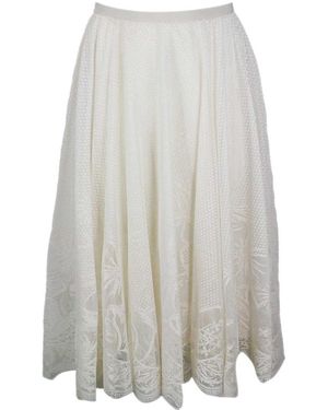 Fabiana Filippi Skirts 68Co 32Pa - White