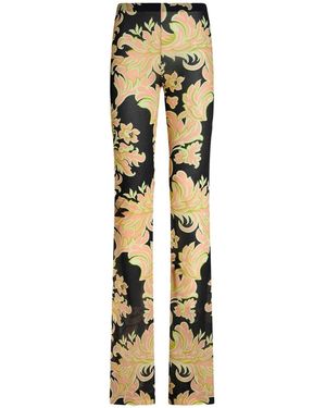 Etro Trousers - Metallic