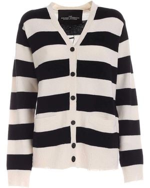 Marc Jacobs The Grunge Stripe Wool Cardigan - Multicolour