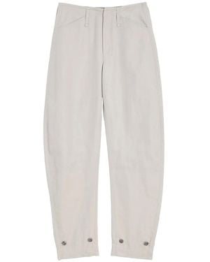 Lemaire Tapared Pant - White