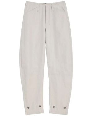 Lemaire Tapared Pant - White