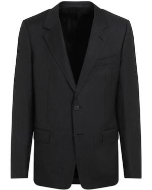Lanvin Single Breasted Tailored Jacket - Black