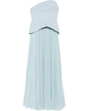 Solace London Britt Maxi Dress - Blue