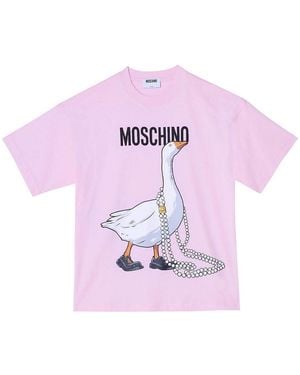 Moschino T-Shirt Oca - Pink