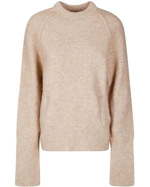 Jejia Crew-Neck Jumper - Natural