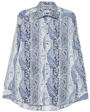 Etro Printed Shirt - Blue