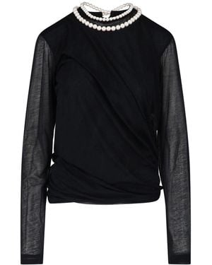 Junya Watanabe Pearl Sweater - Black