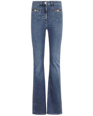 Elisabetta Franchi Jeans Boot-Cut - Azul