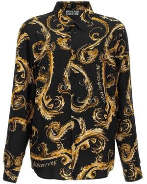 Versace Jeans Couture Printed Shirt - Black