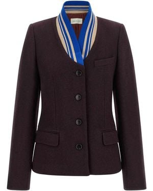 Dries Van Noten Blazer - Blue