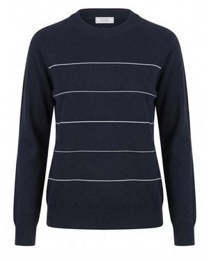 Peserico Round Neck Jumper - Blue