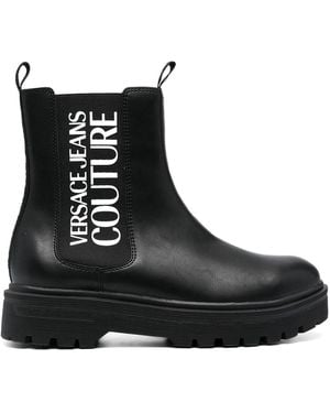 Versace Jeans Couture 'chelsea' Boots - Black