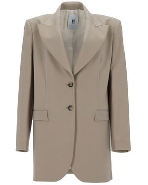 PT Torino Wool Jacket - Natural