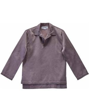 Sunnei Mega Over Polo - Purple